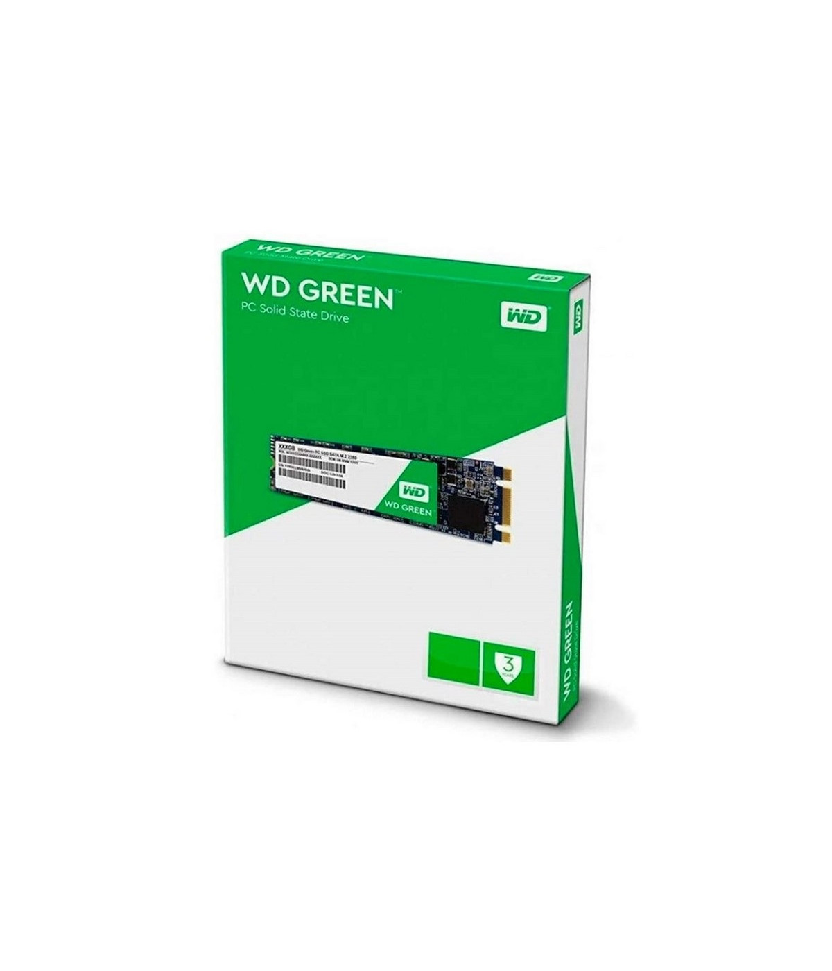 WESTERN DIGITAL WDS480G3G0B-00BJF0 Unidad de estado sólido SSD Western  Digital Green 480GB M.2 SATA