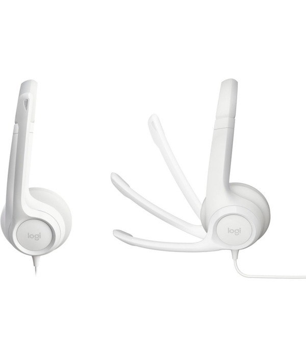 Diadema Logitech H390 USB-A Estéreo Blanco Crudo
