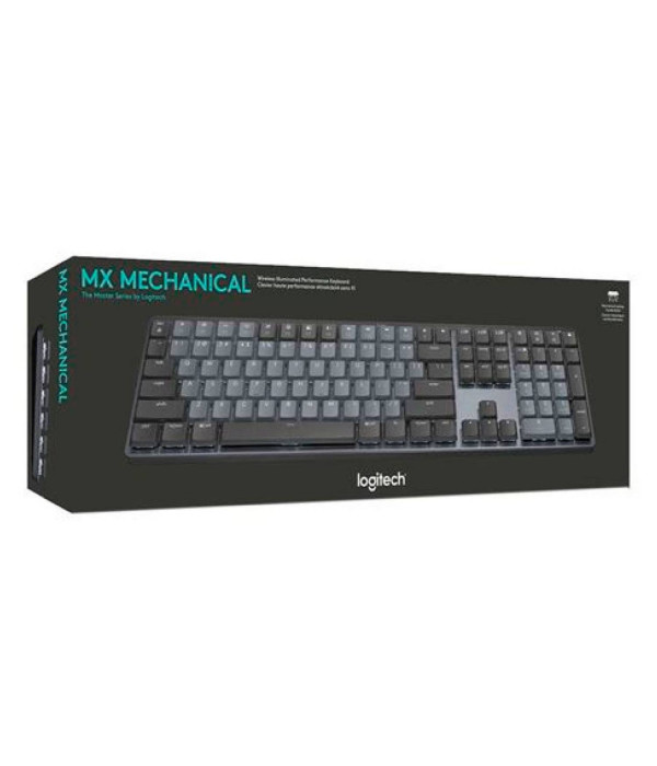 TECLADO LOGITECH MX KEYS MECÁNICO GRIS OSCURO 920-010845