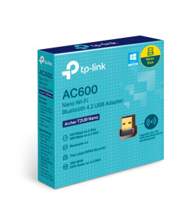 TPLINK | ARCHER T2UB NANO | Adaptador TPLINK USB AC600 Nano Wi-Fi Bluetooth 2