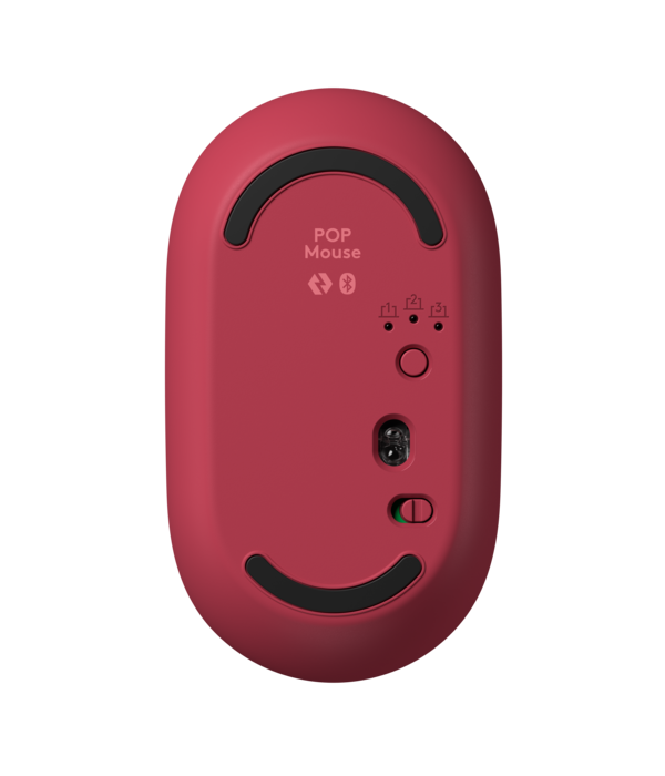 MOUSE INALAMBRICO POP EMOJIS ROSA