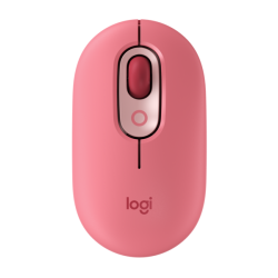 MOUSE INALAMBRICO POP EMOJIS ROSA