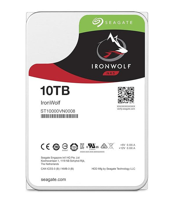 DISCO IRONWOLF SEAGATE 10TB ST10000VN000