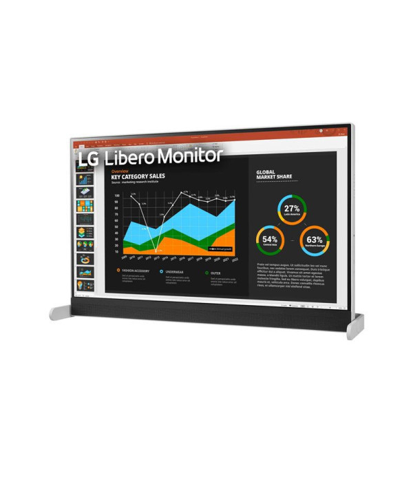 MONITOR LED LG 27BQ70QC-S 27" CLASS CÁMARA WEB WQHD