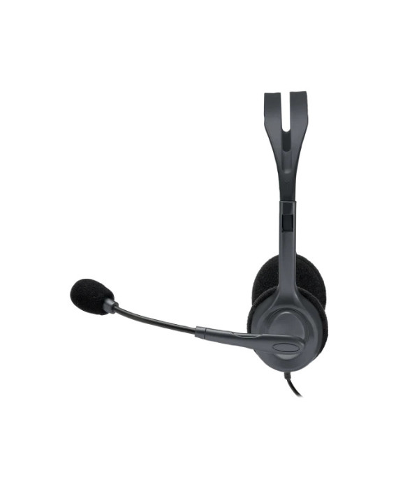 Diadema Logitech H111 Estéreo con Micrófono Negro