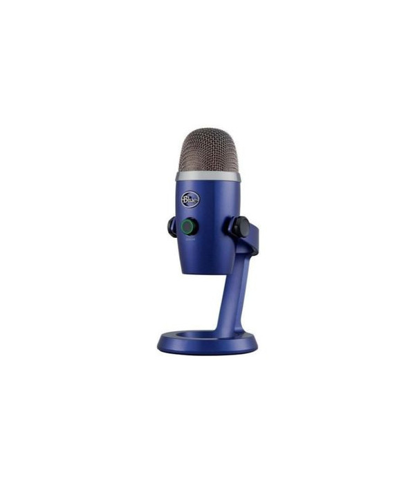 MICROFONO BLUE YETI NANO-VIVID AZUL LOGITECH