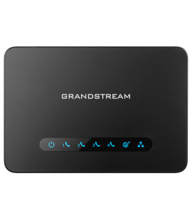 GRANDSTREAM HT-814 ATA ADPTADOR PARA TELEFONO ANALOGICO DE 4 PUERTOS FXS CON 2 PUERTOS DE RED GIGABIT