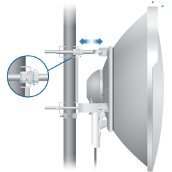 ANTENA UBIQUITI DIRECCIONAL ROCKET DICH 5GHZ 2
