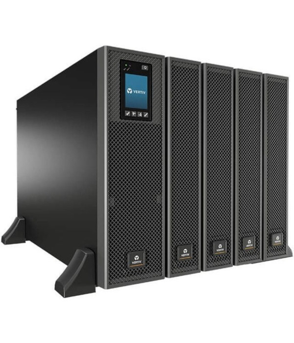 UPS VERTIV Liebert GXT5 de 20kA/ 20kW, BIFÁFICA  ON-LINE  11U RACK Stand-by - 208 V AC Entrada - 120V AC, 208V AC Salida