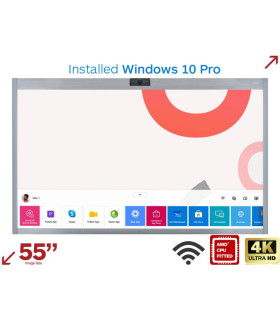 Monitor One Quick Works 55" UHD/ tactil Incell /horizontal