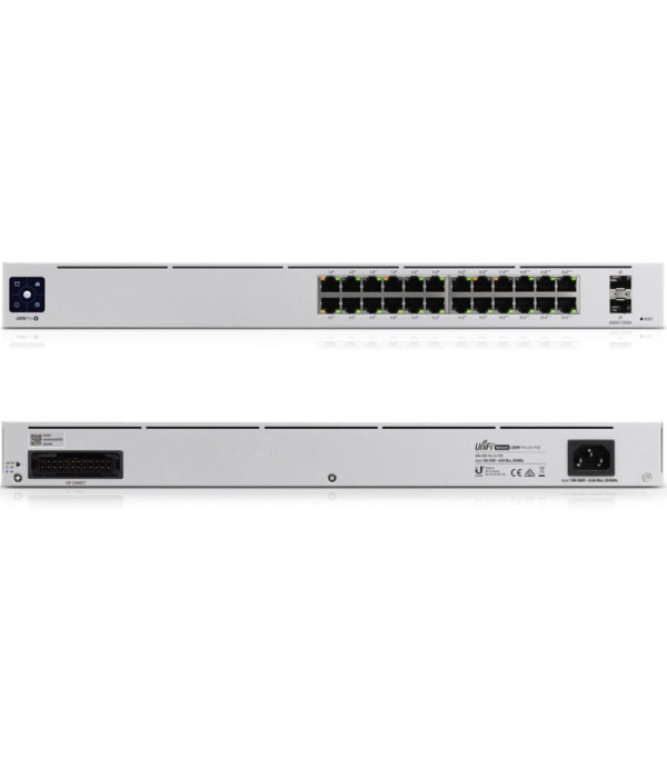 SWITCH UBIQUITI UNIFI CAPA 2 24 PUERTOS 2 PUERTOS SFP