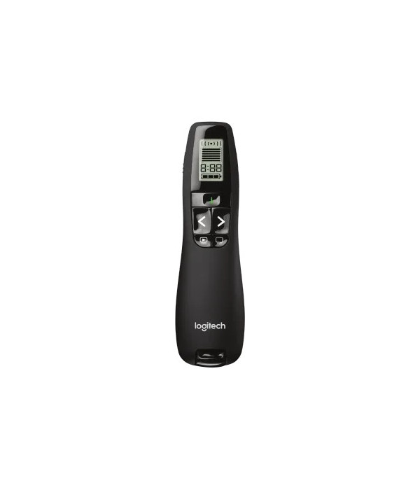 Presentador Inalámbrico Logitech R800 con Láser Verde - Negro