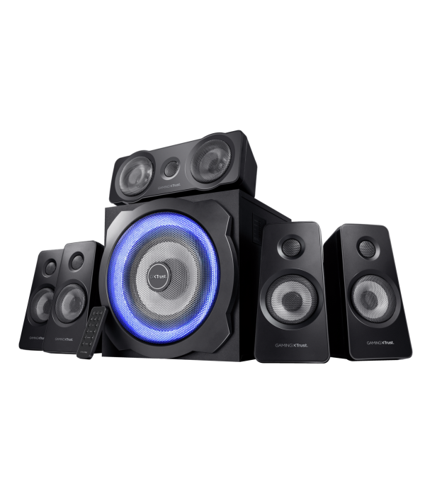 Parlantes Trust GXT 658 Tytan 5.1 Surround 180W Negro