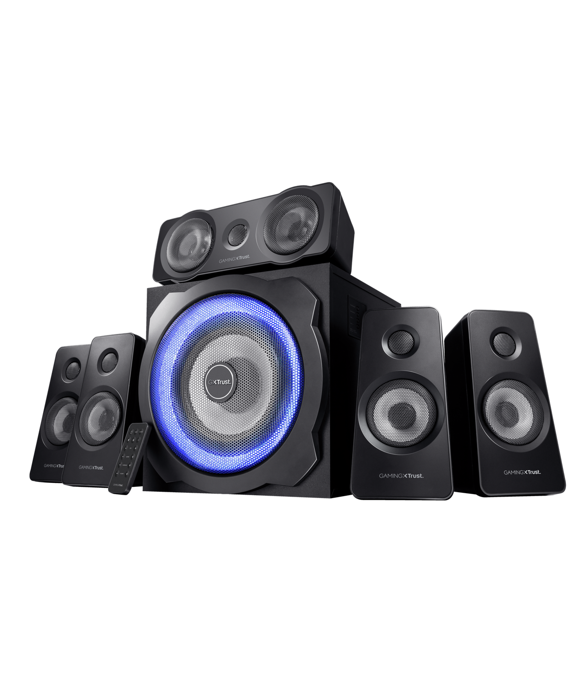 Parlantes Trust GXT 658 Tytan 5.1 Surround 180W Negro