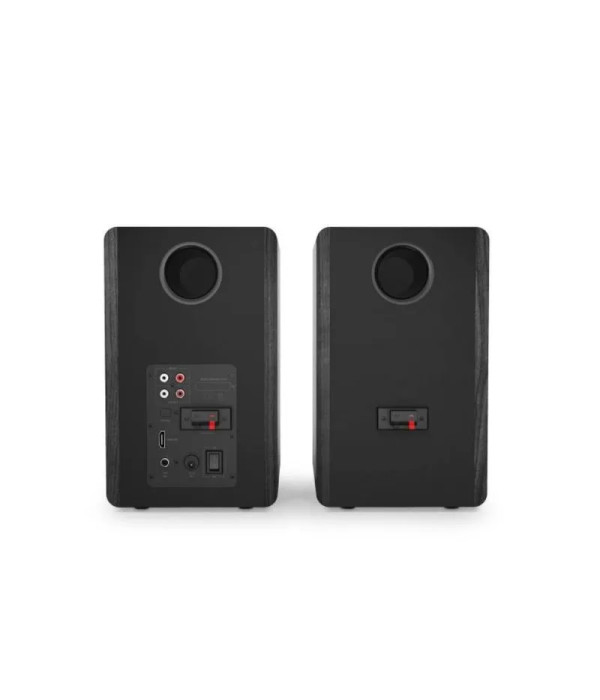 Parlantes Energy Sistem Studio Monitor 4 Hi-Fi 2.0 Bluetooth 50W Gris Oscuro