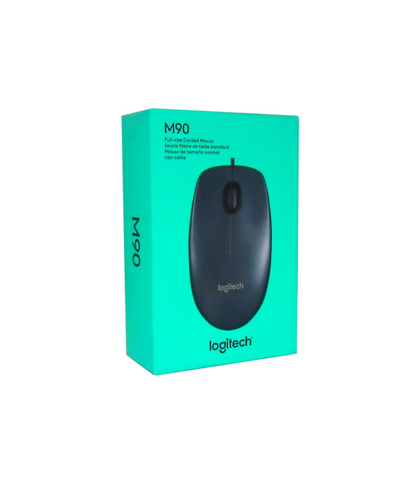 Mouse Alámbrico Logitech M90 USB 1000 DPI Negro