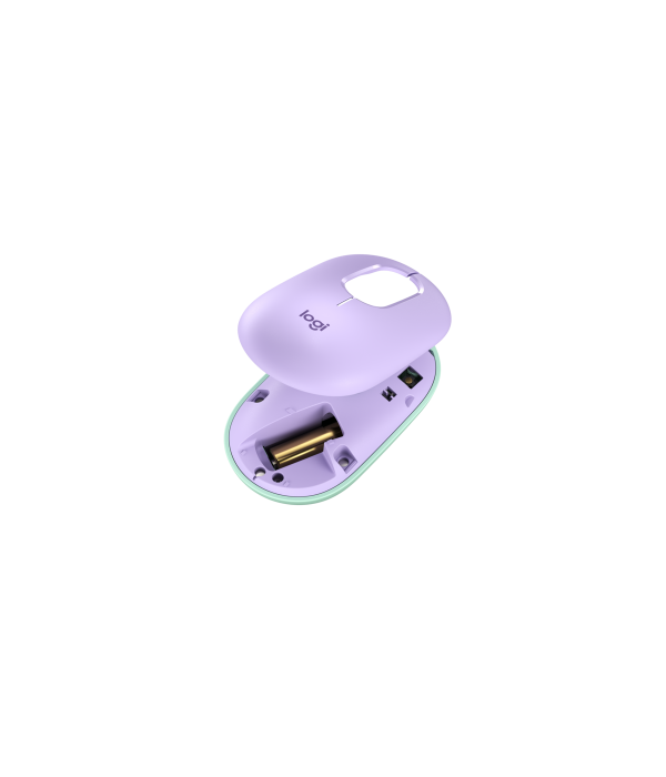 MOUSE LOGITECH POP INALÁMBRICO MORADO