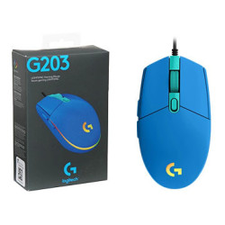 MOUSE LOGITECH G203 GAMING USB AZUL
