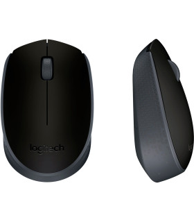 Mouse Inalámbrico Logitech M170 Negro/Gris 1000 DPI 2