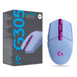 MOUSE LOGITECH G305 GAMING LIGHTSPEED LILA