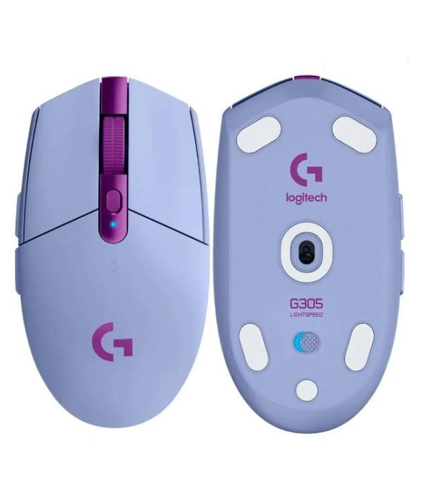 MOUSE LOGITECH G305 GAMING LIGHTSPEED LILA