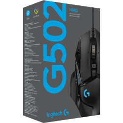 MOUSE LOGITECH G502 GAMING USB NEGRO