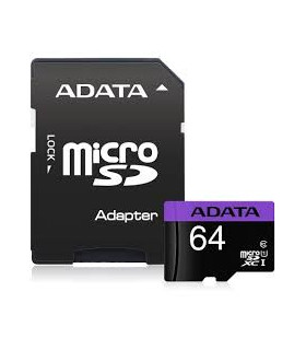 MEMORIA MICROSD ADATA 64GB CL10   AUSDX64GUICL10 2