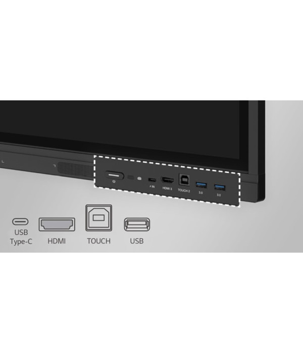MONITOR TOUCH 55TR3DK LG 4K, BRILLO 390CD/ OPERACION 16/7 ANDROID