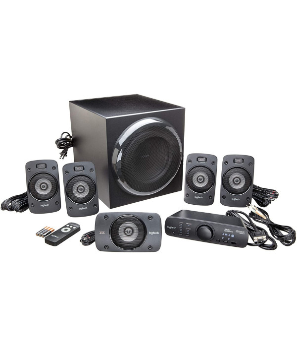 Parlantes Logitech Z906 5.1 THX 500 W RMS Negro