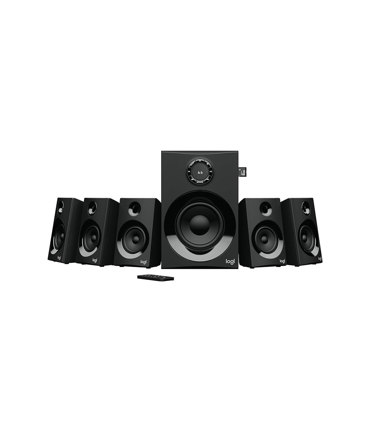Parlantes Logitech Z607 5.1 Bluetooth 160 W Negro