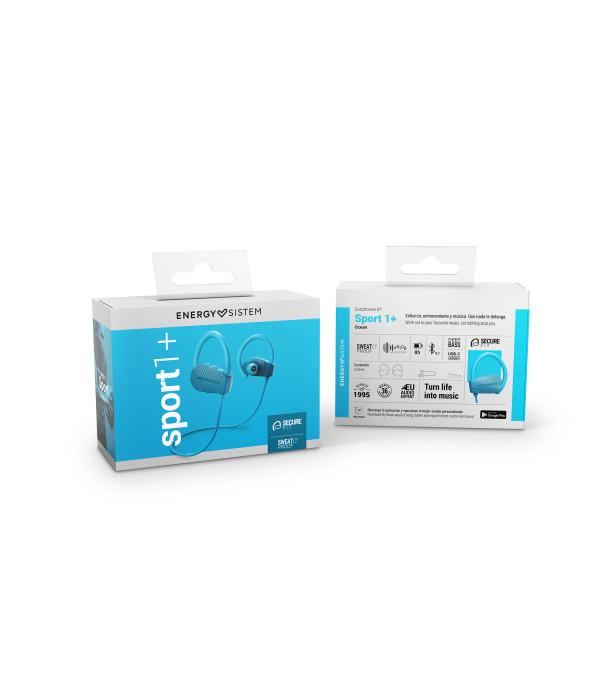 AUDIFONOS ENERGY SISTEM SPORT1+ BLUETOOTH AZUL  451784