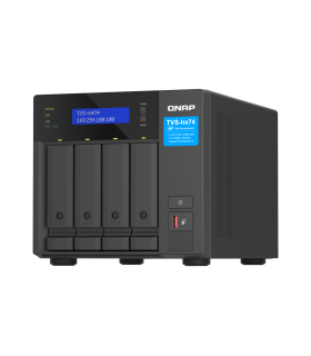 NAS 4 BAHIAS QNAP INTEL PENTIUM G7400 TVS-H474-PT-8G
