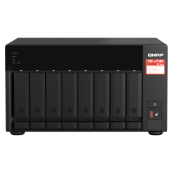 NAS 8 BAHIAS QNAP ISCSI IPSAN AMD RYZEN V1500B 4C/8T 8GB TS-873A-8G-US