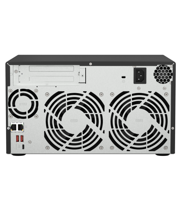 NAS 8 BAHIAS QNAP ISCSI IPSAN AMD RYZEN V1500B 4C/8T 8GB TS-873A-8G-US
