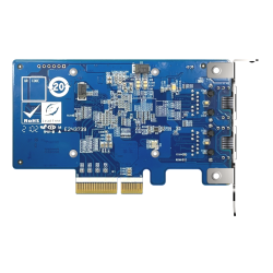 DUAL-PORT 10GBASE-T 10GBE EXPANSION CARD INTEL X710 PCIE 3X4 QXG-10G2T-X710