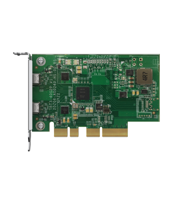 DUAL-PORT QNAP THUNDERBOLT 3 EXPANSION CARD QXP-T32P