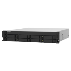NAS 8 BAHIAS QNAP QUAD-CORE 1.7GHZ RACKMOUNT NAS WITH 10GBE SFP TS-832PXU-RP-4G 2