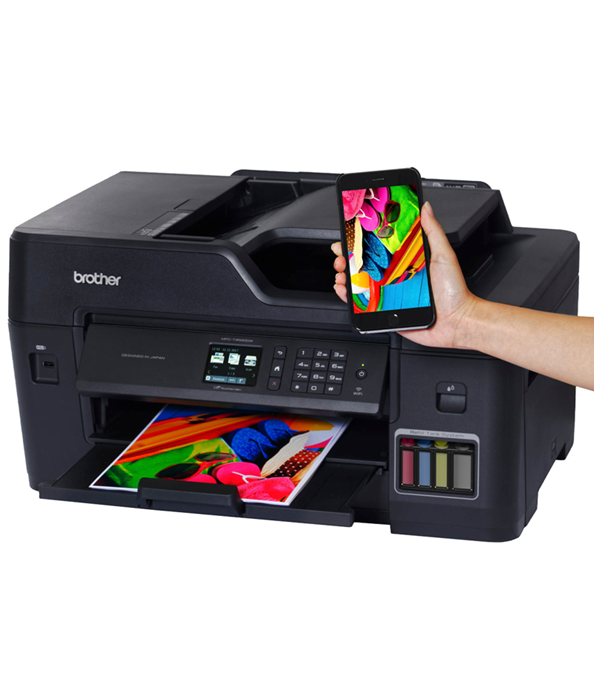 IMPRESORA TABLOIDE BROTHER DE INYECCION DE TINTA, MULTIFUNCIONAL MFCT4500DW