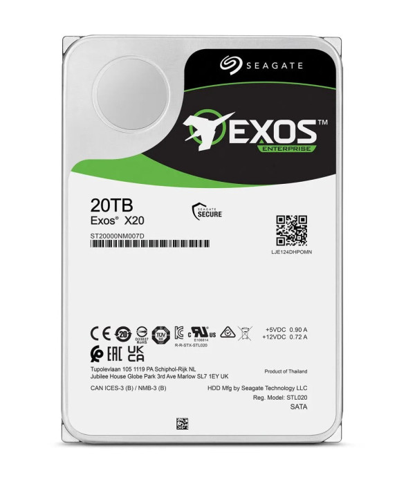 DISCO ENTERPRISE SEAGATE 20TB ST20000NM002D