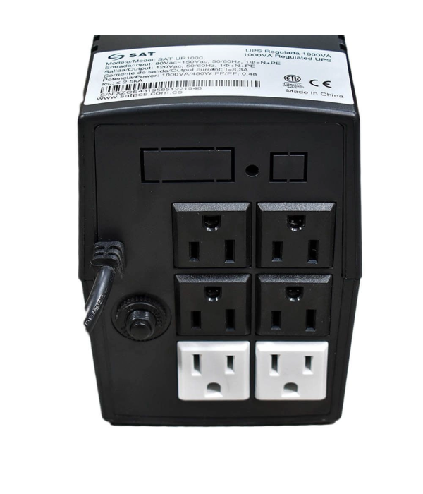 UPS INTERATIVA SAT DE 1200VAC UR1000