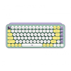 TECLADO LOGITECH POP VERDE-PURPURA EMOJIS  920-010714