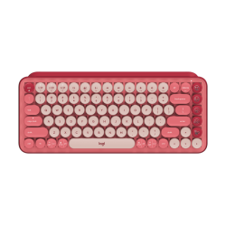 TECLADO LOGITECH POP ROSA-BLANCO EMOJIS  920-010715 2