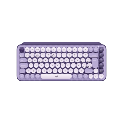 TECLADO LOGITECH POP LAVANDA-COSMOS EMOJIS  920-011519
