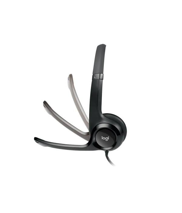Diadema Logitech H390 USB-A Estéreo con Micrófono Negro