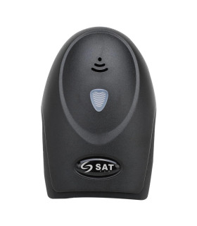 LECTOR DE CÓDIGOS DE BARRAS SAT BASE USB INALÁMBRICO AI202W+1