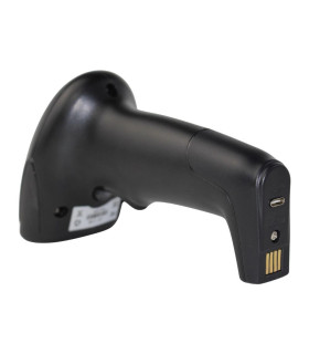 LECTOR DE CÓDIGOS DE BARRAS SAT BASE USB INALÁMBRICO AI202W+1 2