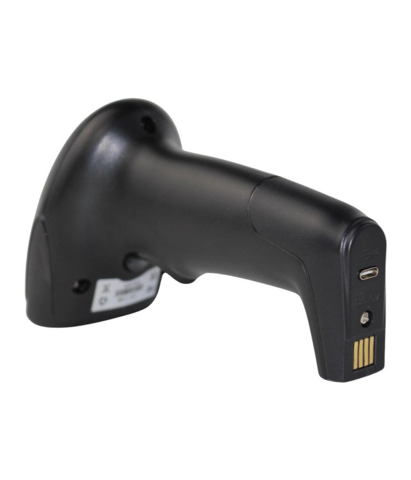 LECTOR DE CÓDIGOS DE BARRAS SAT BASE USB INALÁMBRICO AI202W+1