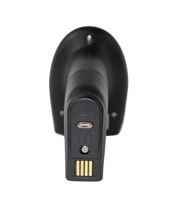 LECTOR DE CÓDIGOS DE BARRAS SAT BASE USB INALÁMBRICO AI202W+1