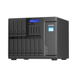 NAS QNAP 16 BAHÍAS ATOM C5125 DE 8 NÚCLEOS/8T 2.8 GHz 8GB TS-1655-8G-US