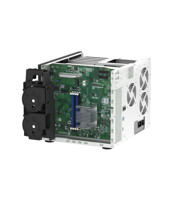 NAS QNAP 16 BAHÍAS ATOM C5125 DE 8 NÚCLEOS/8T 2.8 GHz 8GB TS-1655-8G-US